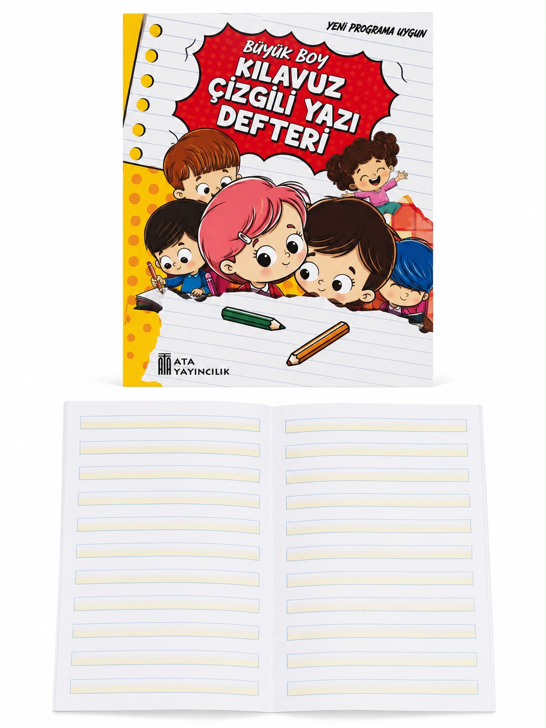 1. Sınıf Yazı Defteri Büyük Boy Ata Yayıncılık-2