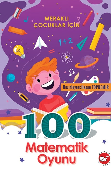 100 Matematik Oyunu Meraklı Çocuklar İçin Beyaz Balina Yayınları-1