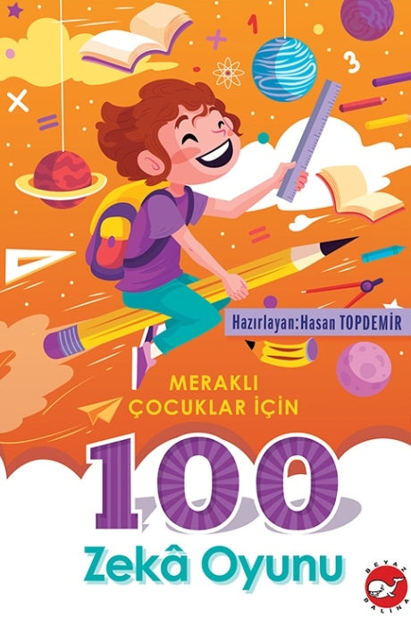 100 Zeka Oyunu Meraklı Çocuklar İçin Beyaz Balina Yayınları-1
