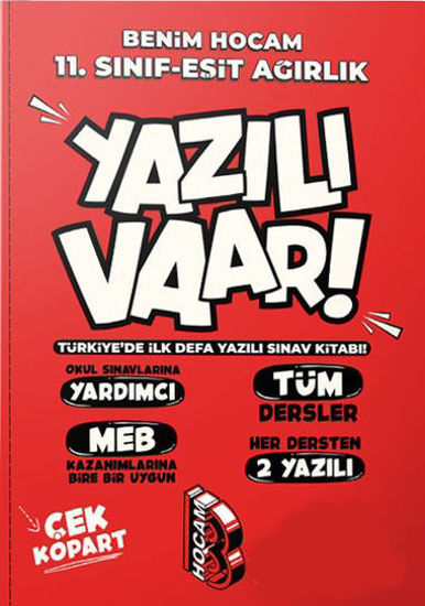 11. Sınıf Eşit Ağırlık Yazılı Var Benim Hocam Yayınları