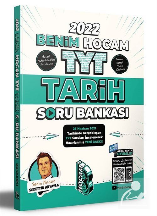 2022 TYT Tarih Soru Bankası Benim Hocam Yayınları-1