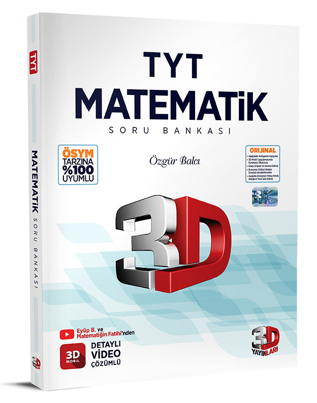 3D Yayınları TYT Matematik Soru Bankası-1