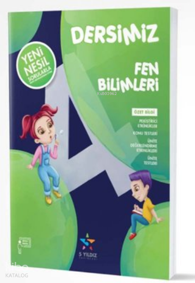 5 Yıldız Yayınları 4. Sınıf Fen Bilimleri Etkinlikli Soru Bankası-1