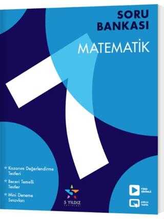 5 Yıldız Yayınları 7. Sınıf Matematik Soru Bankası