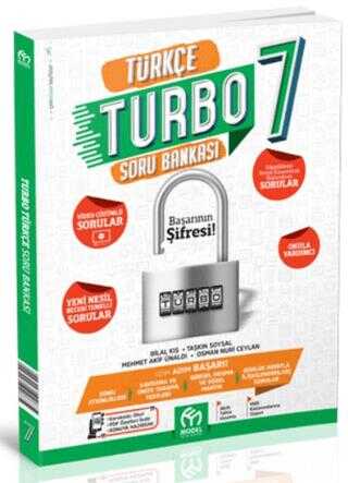 7. Sınıf Turbo Türkçe Soru Bankası Model Eğitim Yayınları-1
