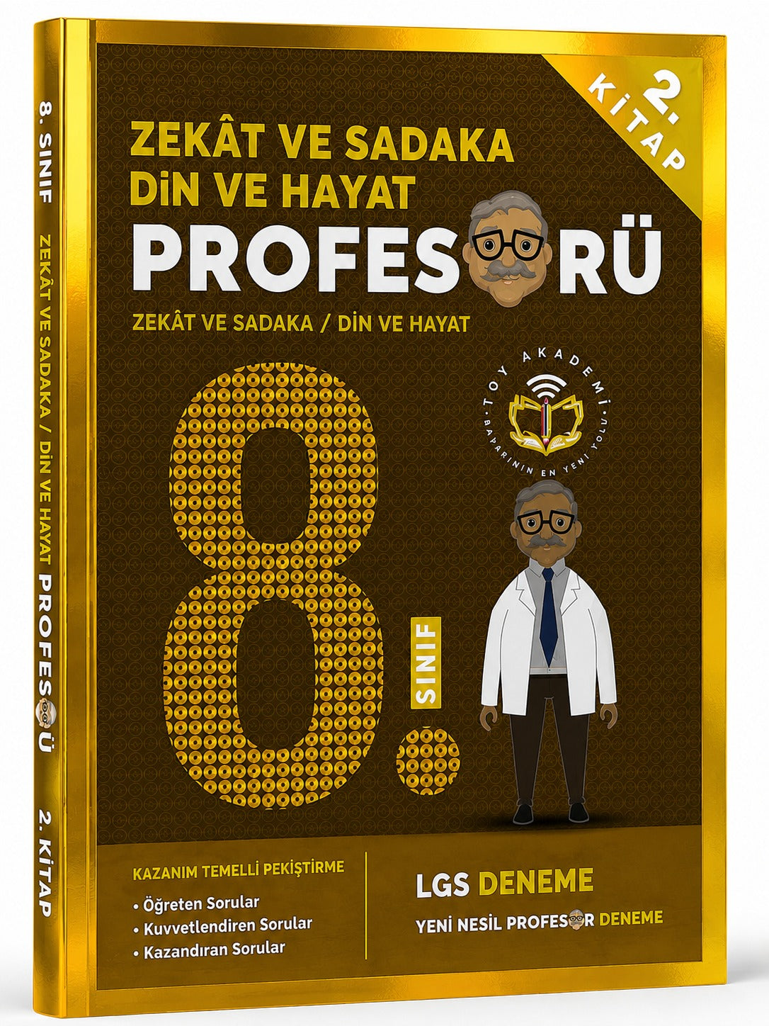 8. Sınıf Din Kültürü ve Ahlak Bilgisi Profesörü 2. Kitap Zekat ve Sadaka-Din ve Hayat-1