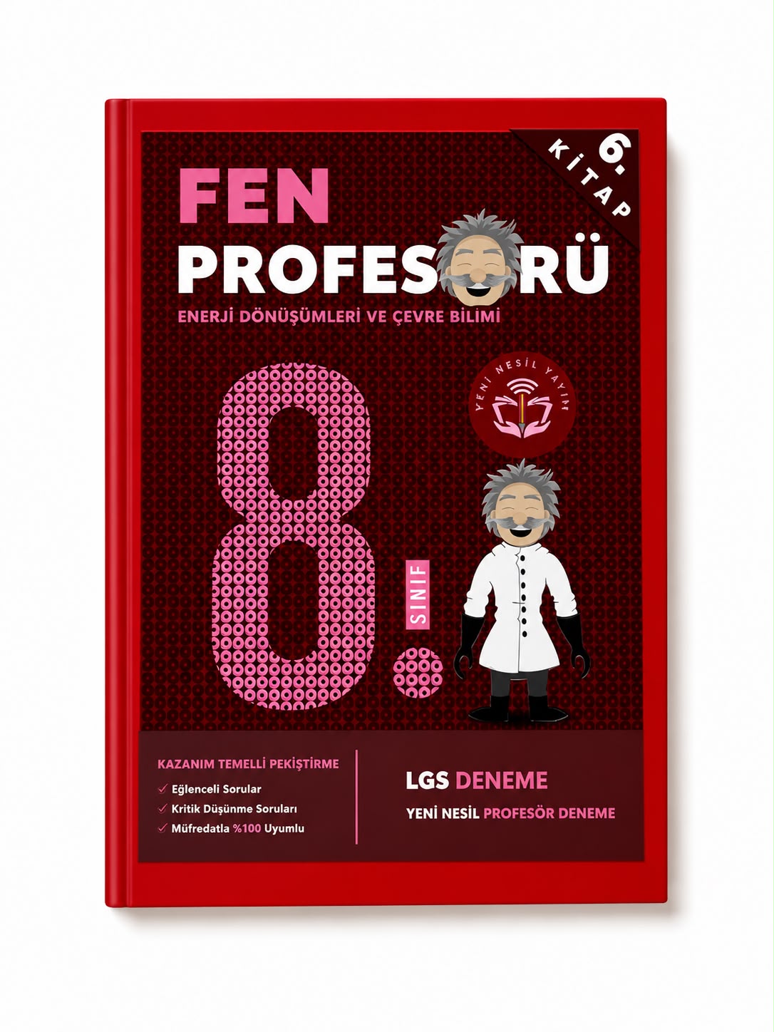 8. Sınıf Fen Profesörü 6.Kitap Enerji Dönüşümleri ve Çevre Bilimi-1