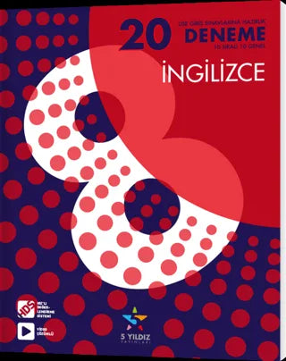 8. Sınıf İngilizce Deneme 20 Deneme 5 Yıldız Yayınları-1