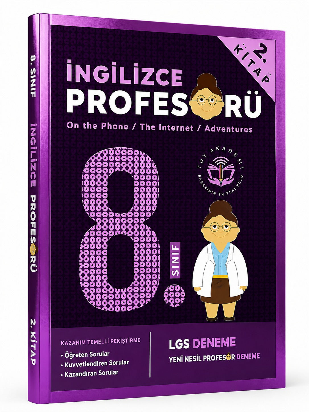 8. Sınıf İngilizce Profesörü 2. Kitap On The Phone-The Internet-Adventures-1