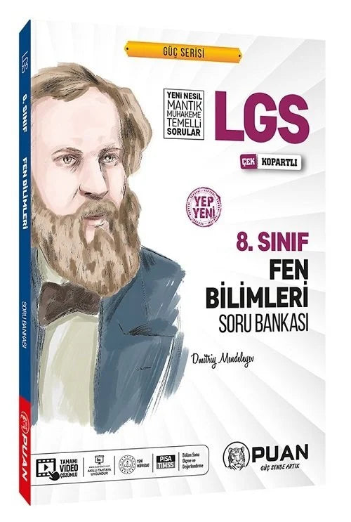 8. Sınıf LGS Fen Bilimleri Soru Bankası Puan Yayınları