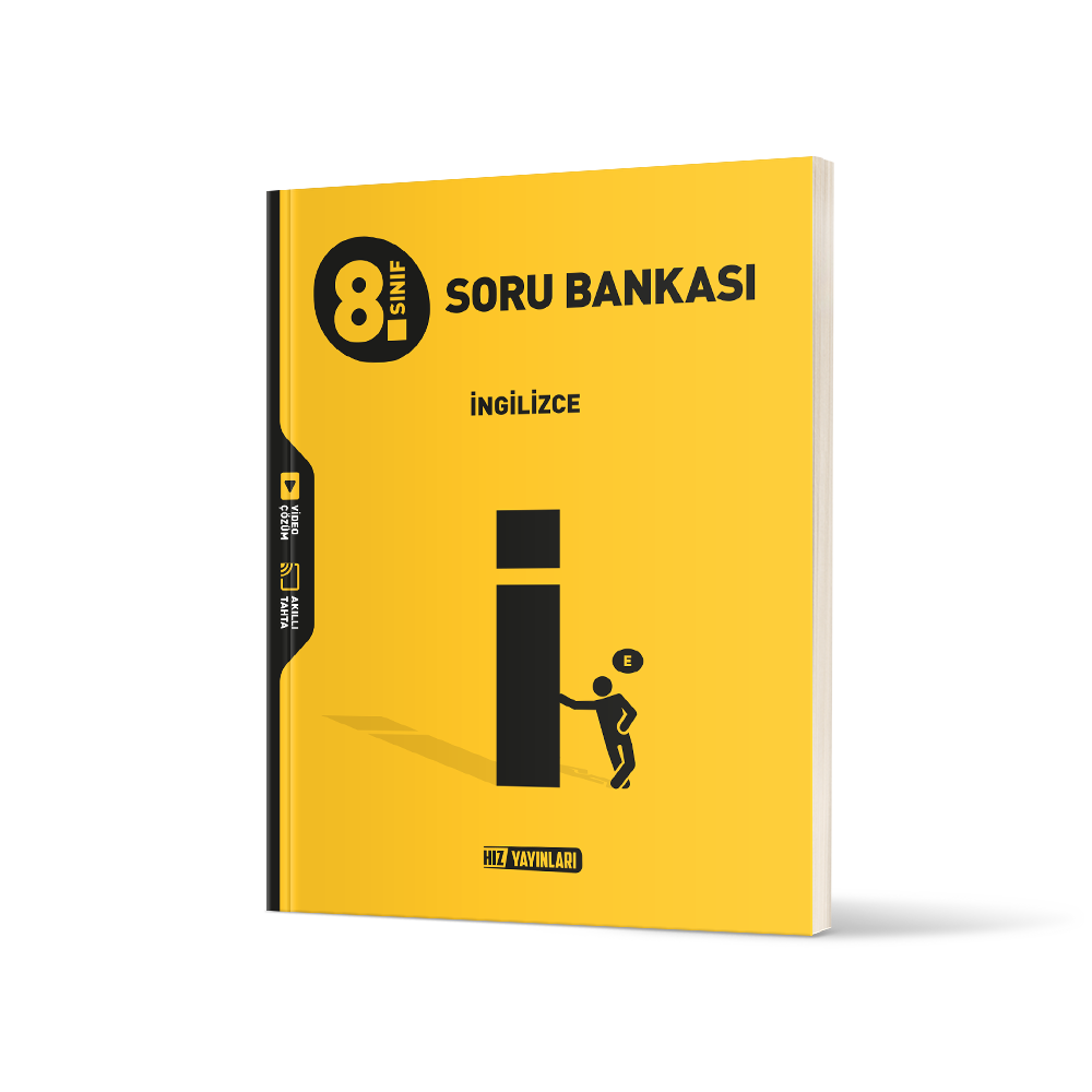 8. Sınıf LGS İngilizce Soru Bankası Hız Yayınları