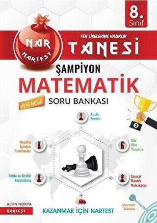 8. Sınıf Nar Tanesi Son Prova Matematik Soru Bankası Nartest Yayınları-1