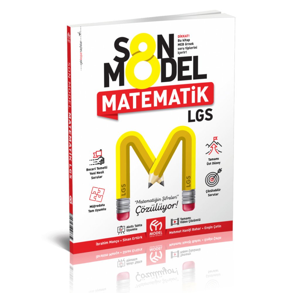 8. Sınıf Son Model Matematik Soru Bankası-1