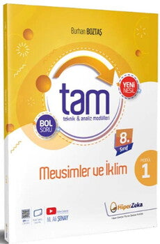 8.Sınıf TAM Fen Bilimleri 1 Teknik Analiz Modülleri & Mevsimler ve İklim