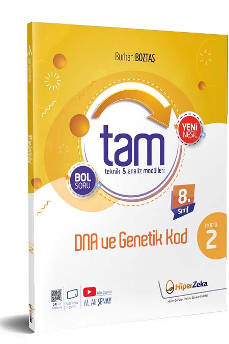 8.Sınıf TAM Fen Bilimleri 2 Teknik Analiz Modülleri & DNA Genetik Kod-1