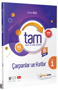 8.Sınıf TAM Matematik 1 Teknik Analiz Modülleri & Çarpanlar ve Katlar | Serkan AKÇA