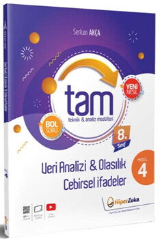 8.Sınıf TAM Matematik 4 Teknik Analiz Modülleri & Veri Analizi Olasılık Özdeşlikler ve Çar-1