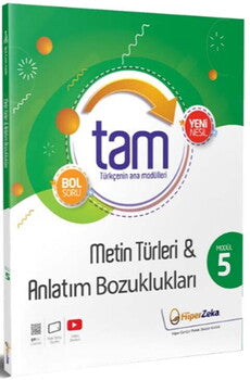 8.Sınıf TAM Türkçe 5 Teknik Analiz Modülleri & Metin Türleri ve Anlatım Bozuklukları-1