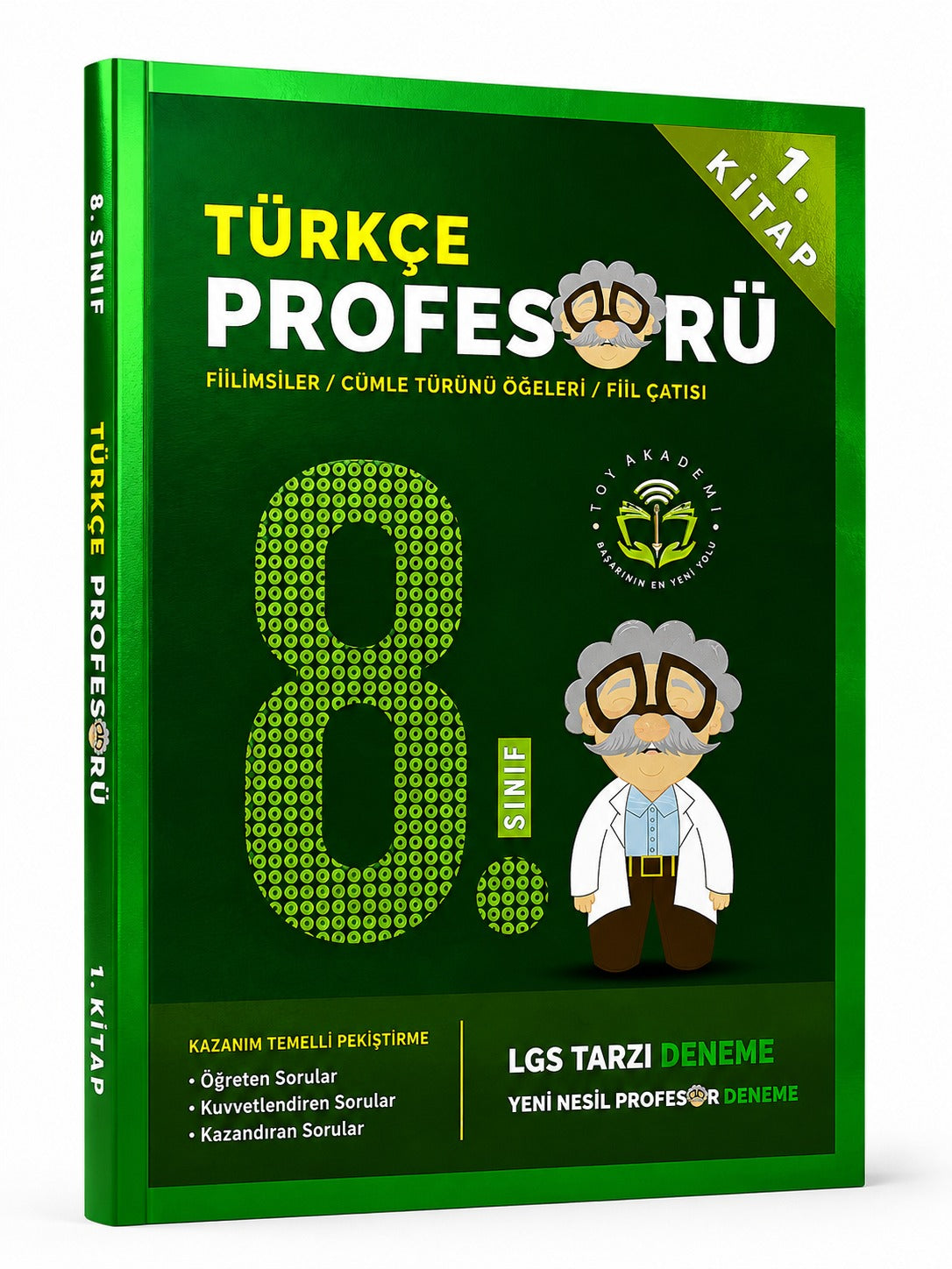 8. Sınıf Türkçe Profesörü 1.Kitap Fiilimsiler Cümlenin Ögeleri Fiil Çatısı-1