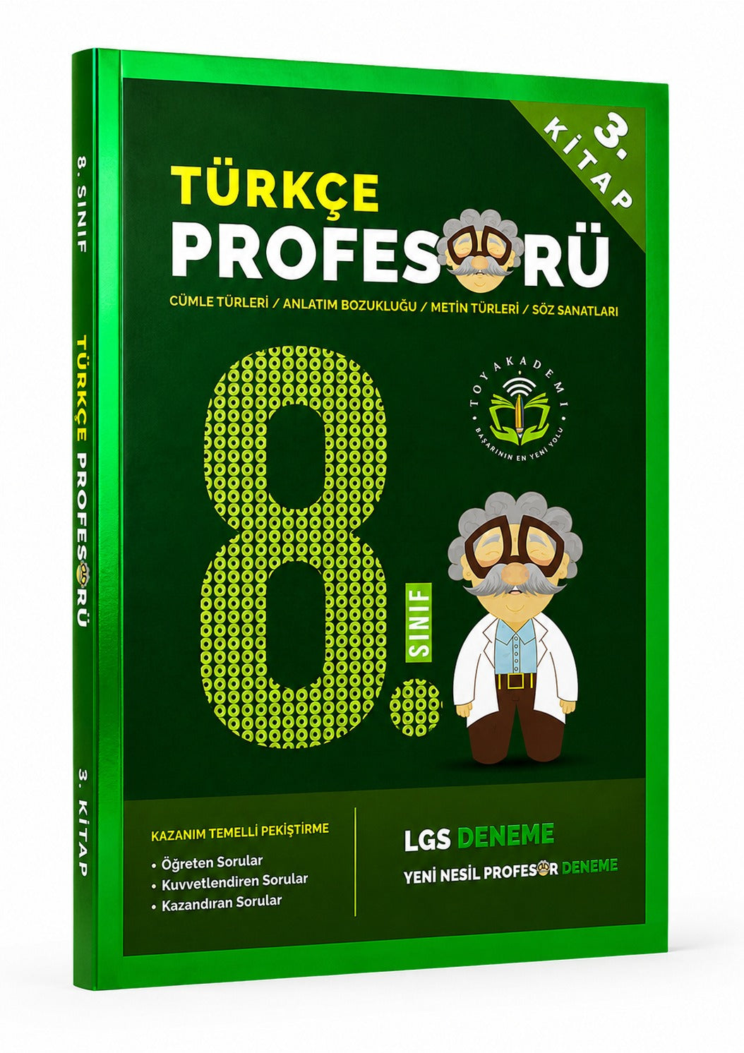 8. Sınıf Türkçe Profesörü 3.Kitap Cümle Türleri-Anlatım Bozukluğu-Metin Türleri-Söz Sanatları-1