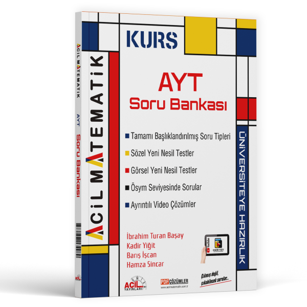 Acil Yayınları AYT Matematik KURS Soru Bankası-1