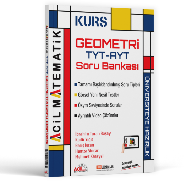 Acil Yayınları TYT AYT Geometri KURS Soru Bankası-1