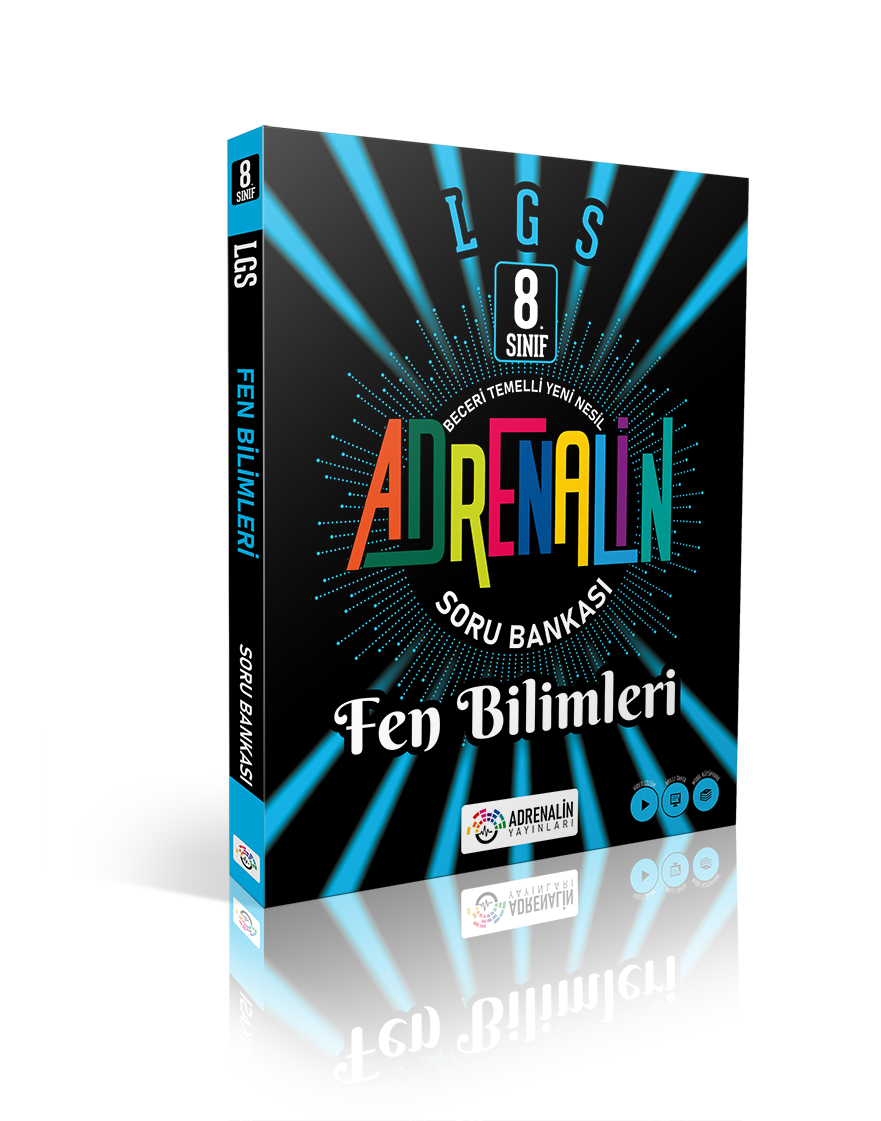Adrenalin Yayınları 8. Sınıf Adrenalin Fen Bilimleri Soru Bankası-1
