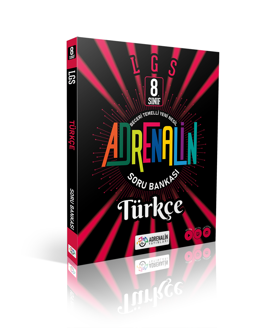 Adrenalin Yayınları 8. Sınıf Türkçe Soru Bankası-1
