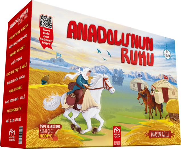 Anadolu'nun Ruhu Hikaye Seti 10 Kitap Model Çocuk-1