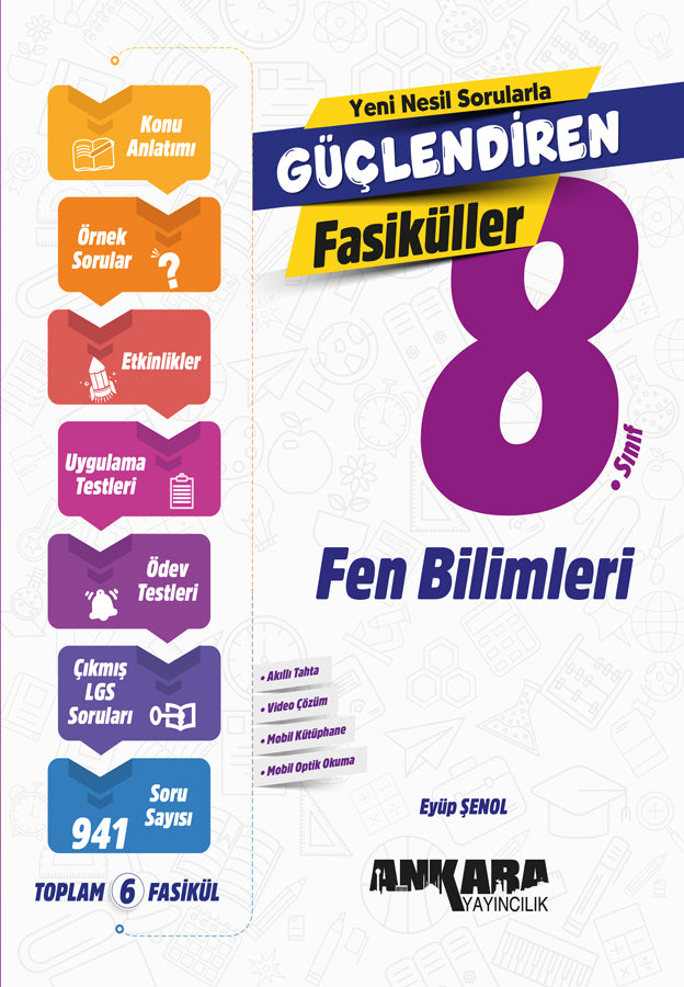 Ankara Yayıncılık 8. Sınıf Fen Bilimleri Güçlendiren Fasiküller-1