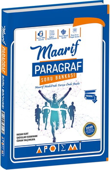 Apotemi Yayınları Paragraf Maarif Soru Bankası-1