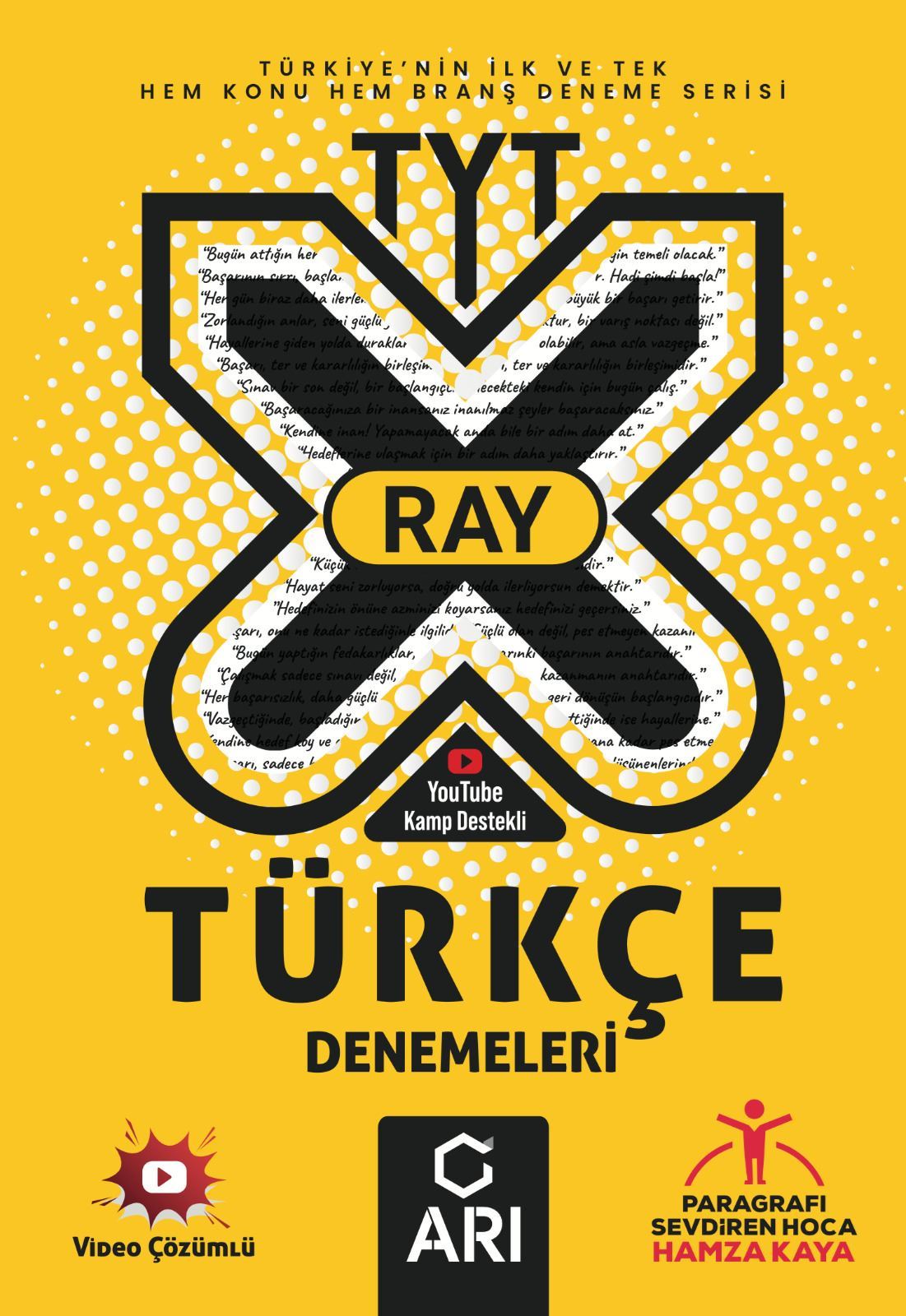 Arı Yayıncılık TYT Türkçe X RAY Denemeleri-1