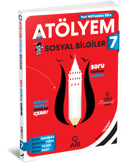 Arı Yayınları 7 Sınıf Sosyalimo Sosyal Bilgiler Atölyem-1