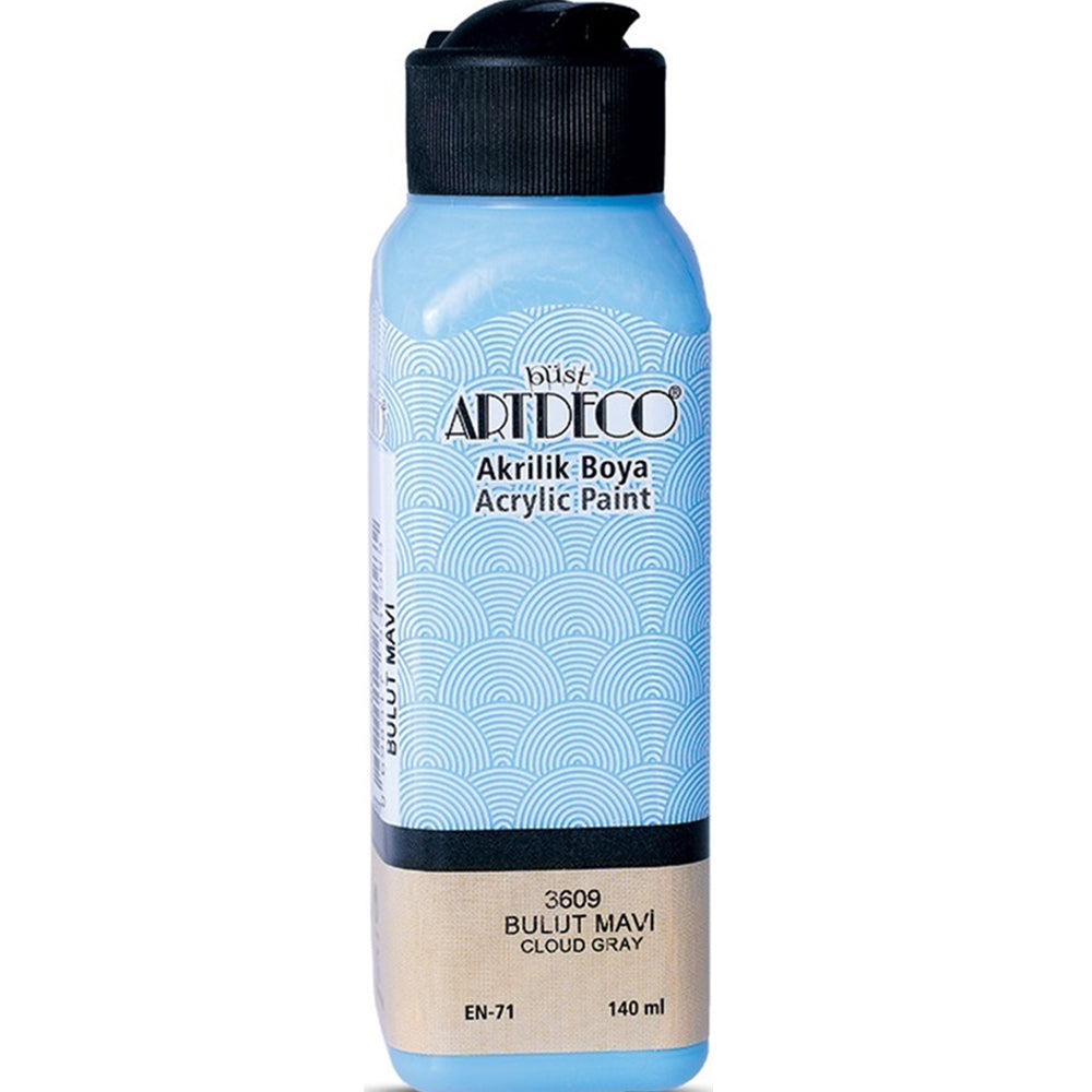 Artdeco Akrilik Boya 140 ML Bulut Mavi 070R-3609-1