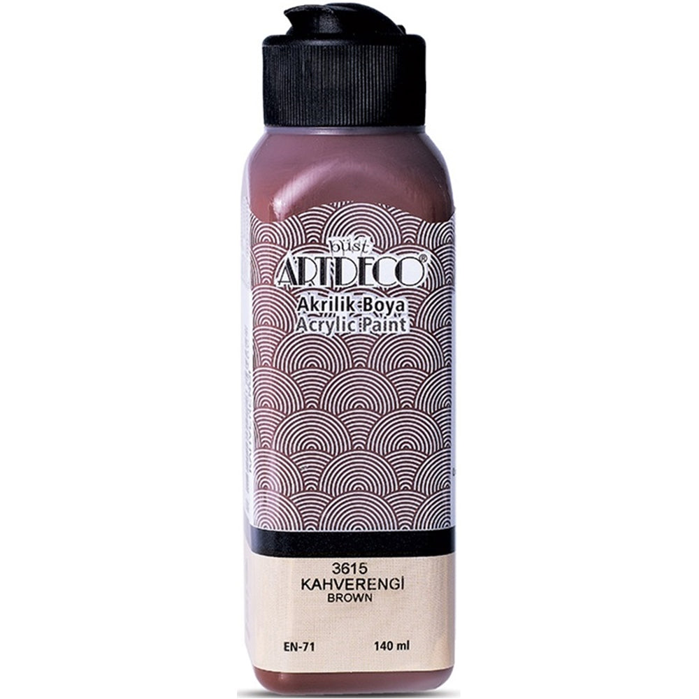 Artdeco Akrilik Boya 140 Ml Kahverengi