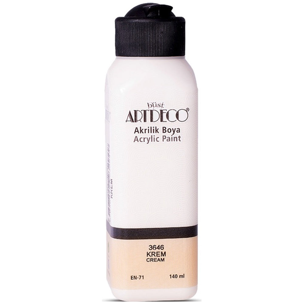 Artdeco Akrilik Boya 140 ML Krem 070R-3646-1
