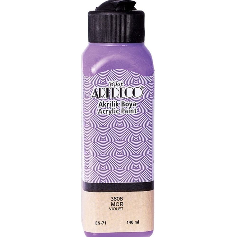 Artdeco Akrilik Boya 140 Ml Mor