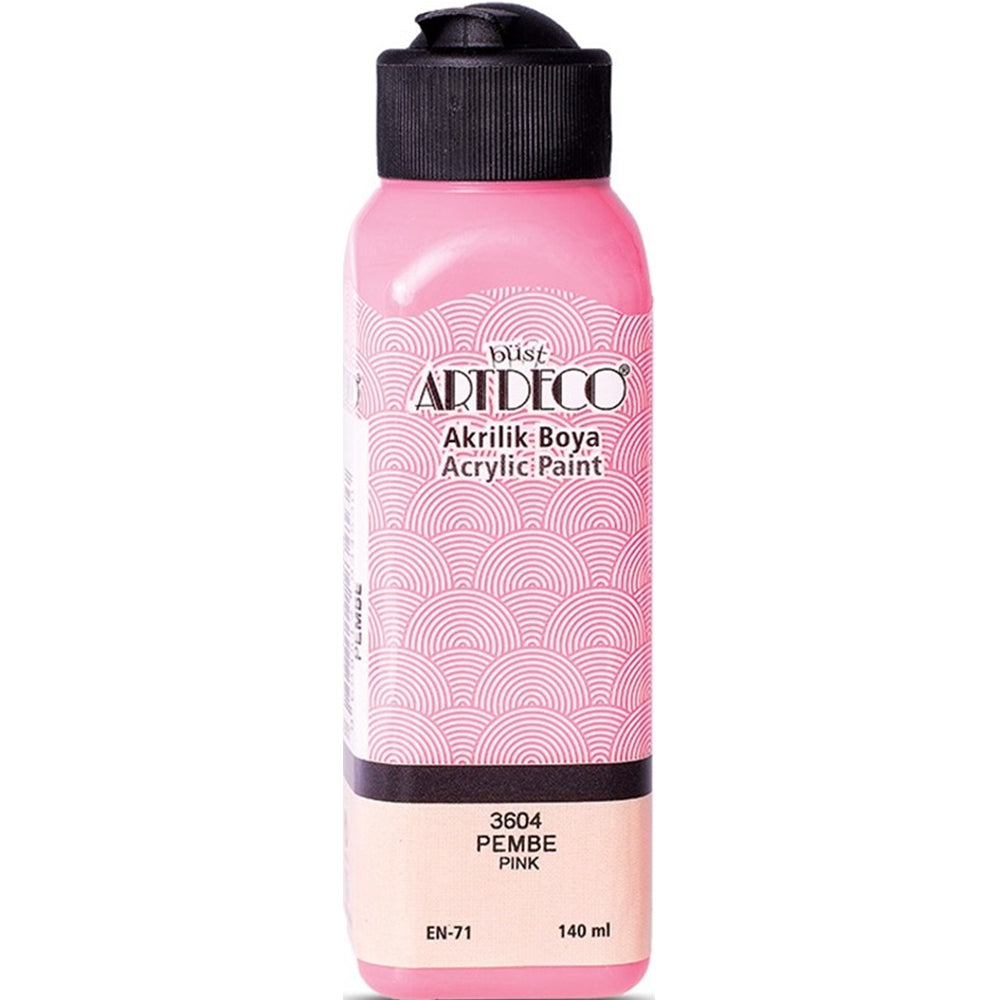 Artdeco Akrilik Boya 140 Ml Pembe
