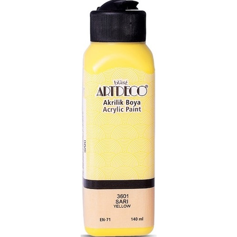 Artdeco Akrilik Boya 140 ML Sarı