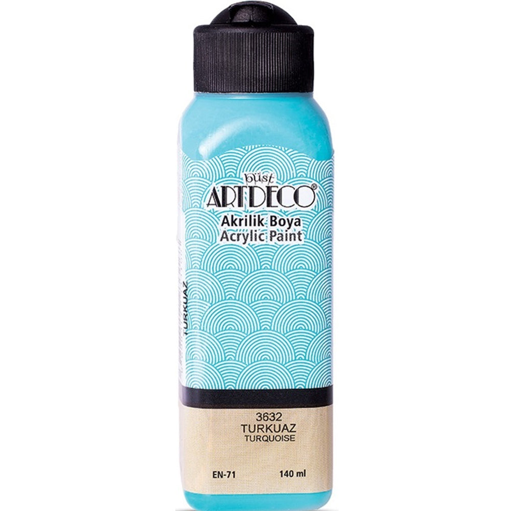 Artdeco Akrilik Boya 140 ML Turkuaz 070R-3632-1