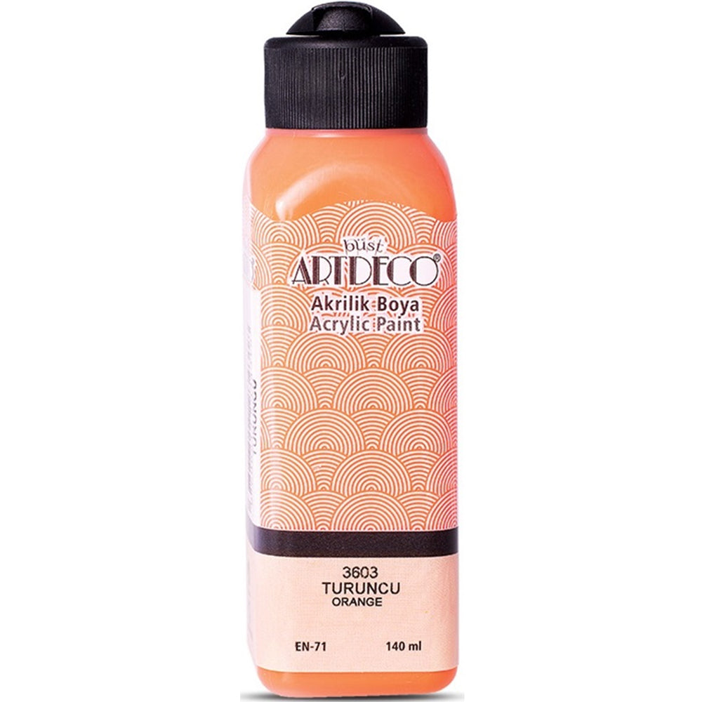 Artdeco Akrilik Boya 140 Ml Turuncu-1