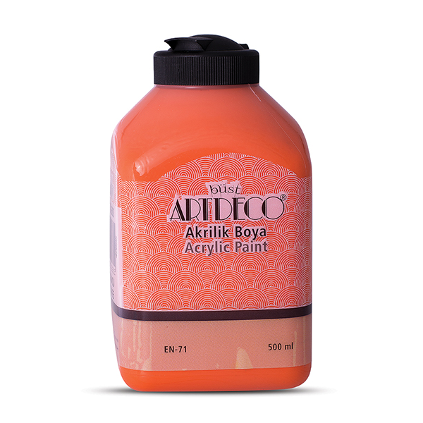 Artdeco Akrilik Boya 500 ML Turuncu 070L-3603-1