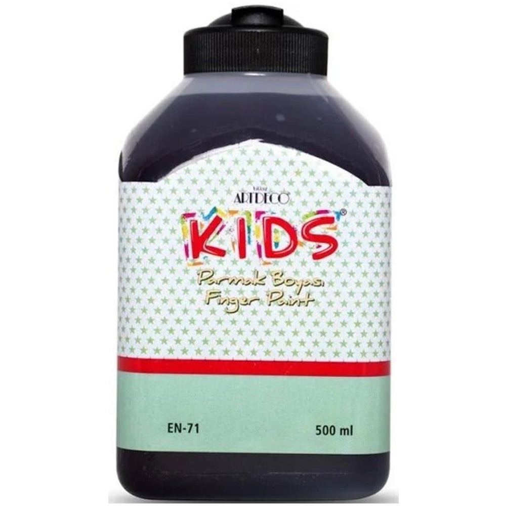 Artdeco Kids Parmak Boyası 500ml Siyah