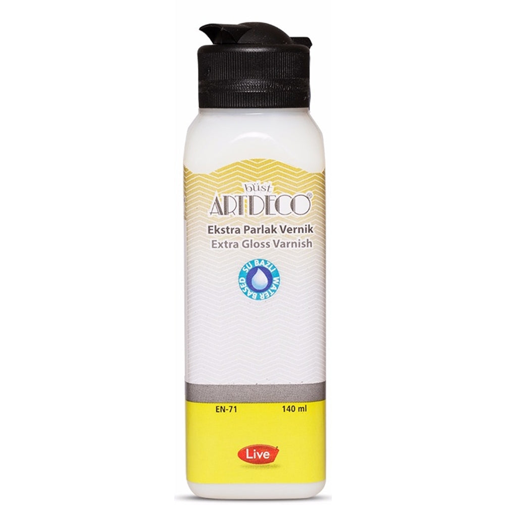 Artdeco Su Bazlı Ekstra Parlak Vernik 140 ML