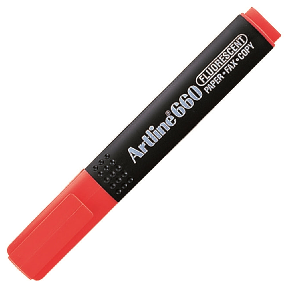 Artline 660 Fosforlu Kalem Kırmızı
