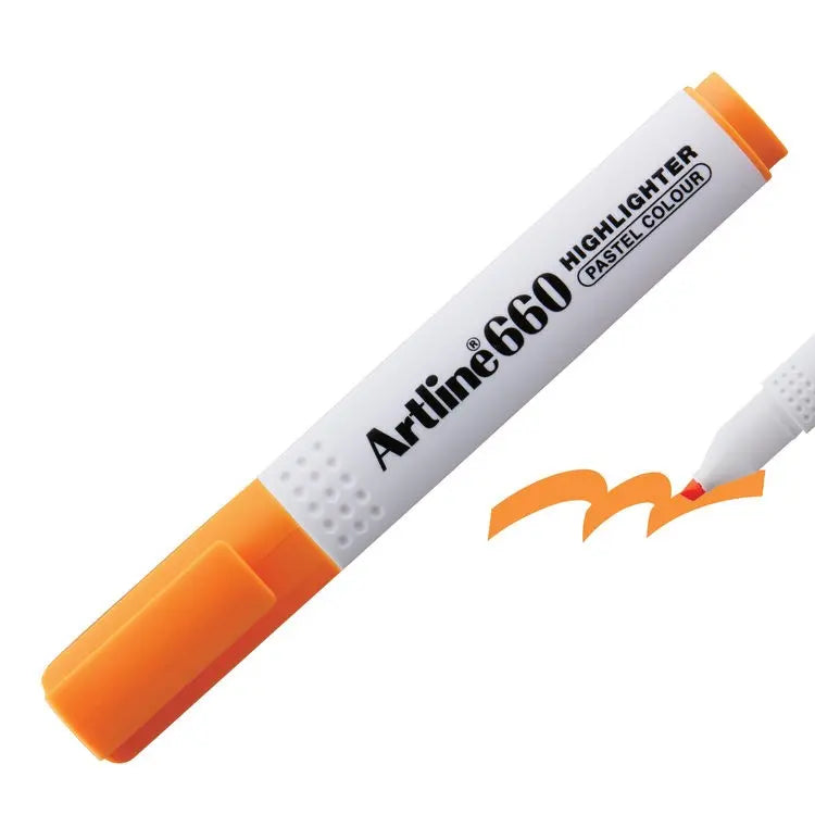 Artline 660 Fosforlu Kalem Pastel Turuncu