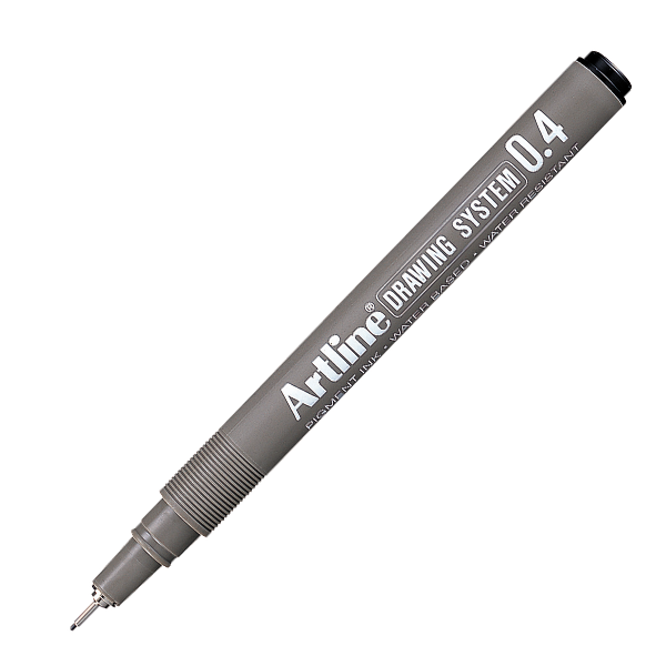 Artline Çizim Kalemi 0.4 Mm Siyah