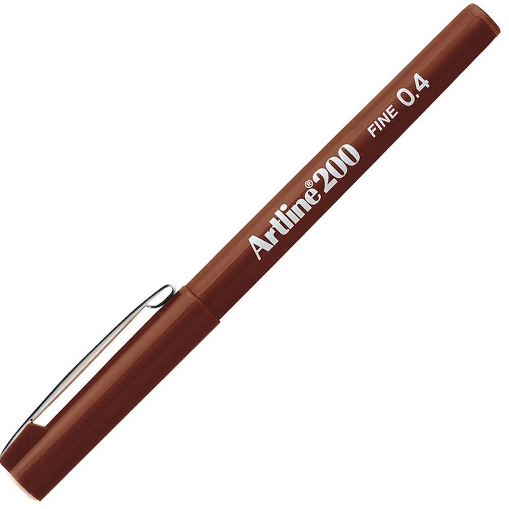 Artline Fineliner 0.4 Mm Kahverengi EK-200N-1