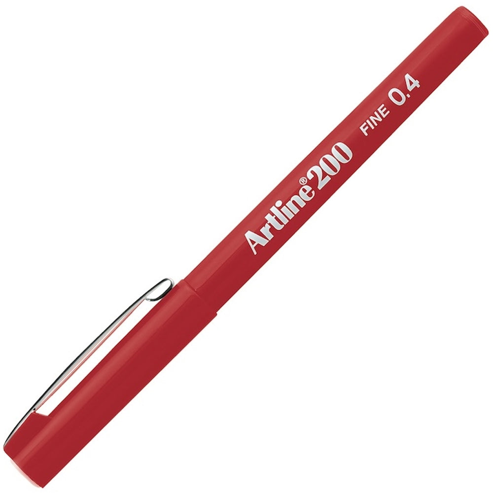 Artline Fineliner 0.4 Mm Kırmızı EK-200N-1