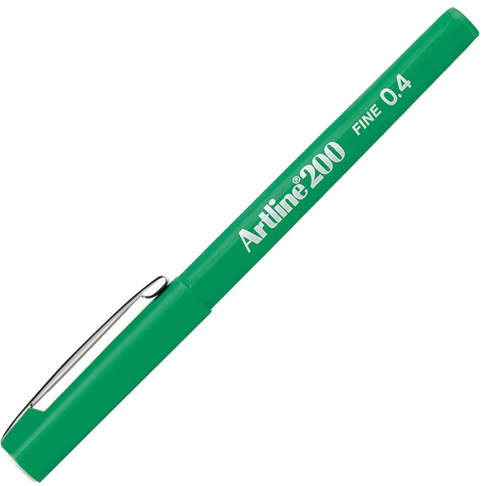 Artline Fineliner 0.4 Mm Yeşil EK-200N